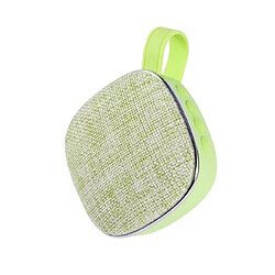 Universal Tissu portable Haut-parleur Bluetooth en plein air Support USB en plein air TF Carte TF Subwoofer Subwoofer 10W Haut-parleur stéréo sans fil | haut-parleurs portables (vert)