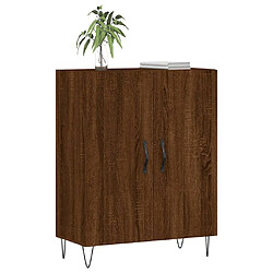 Avis Maison Chic Buffet,Meuble de Rangement,commode pour salon,Cuisine chêne marron 69,5x34x90 cm bois d'ingénierie -MN78739