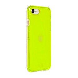 QDOS Coque pour iPhone SE / 8 / 7 / 6S/ 6 NEON avec Bumper Vert citron