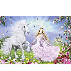 Puzzle enfant 100 pieces - La princesse des licornes - SCHMIDT AND SPIELE 