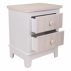 Avis Table de Nuit Alexandra House Living Blanc 30 x 50 x 40 cm