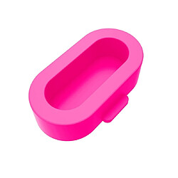 Wewoo Protection écran Smart Watch Port de charge Gel de silice Bouchon anti-poussière Plug Plug antipoussière pour Fenix 5 / 5S / 5X Rose