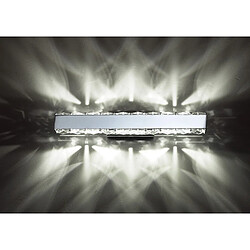 Luminaire Center Applique murale Galaxy Horizontal 3W LED 6000K chrome poli/cristal