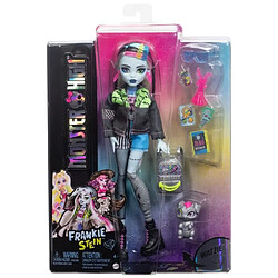 No Name Monster High-Poupée Frankie Stein-Poupée avec animal et accessoires HXH73 pas cher