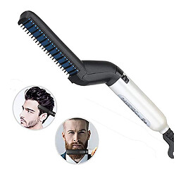 Alpexe Brosse à Lisser électrique Peigne pour Barbe et Cheveux