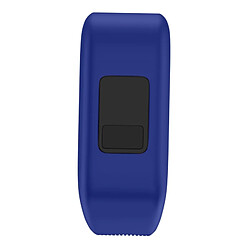 Avis Wewoo Bracelet pour montre connectée Dragonne Sport en silicone Garmin Vivofit JRTaille Grand Bleu