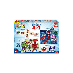 Educa Borras Coffret multi jeux Educa Super Pack Spidey & His Amazing Friends