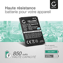 CELLONIC - 2X Batterie téléphone Fixe pour Siemens Gigaset SL400 Gigaset SL78 SL785 SL788, 850mAh - accu pour sans Fil