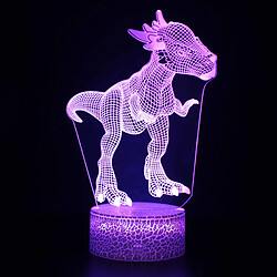 Universal Lumière de nuit à LED 3D, décoration de bureau en 16 couleurs, lumière de nuit lointaine à toucher USB, meilleur cadeau d'anniversaire de Noël pour les garçons, les filles, les enfants(Coloré) 