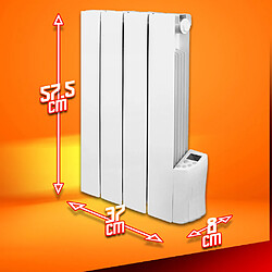 Acheter Radiateur inertie fluide 600W 4 éléments - Warm Tech