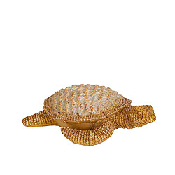 Figurine Décorative Romimex Beige Naturel Polyrésine Tortue 16 x 6 x 20 cm 