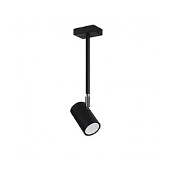 Luminaire Center Spot Norano Single Acier Noir 1 ampoule 33cm Matériau : AcierColoris : NoirNombre d'ampoules : 1Type d'ampoule : GU10Puissance Max en Watts (W) : 40Ampoules incluses : NonIP20Hauteur en Cm : 33Largeur en Cm : 6