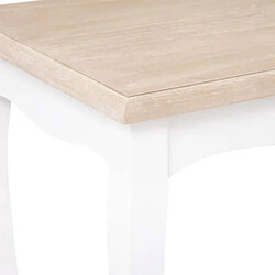 Acheter Atmosphera, Createur D'Interieur Lot de 2 tables à café Chrysa blanc - ATMOSPHERA