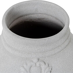 Acheter Vase Alexandra House Living Blanc Céramique Africaine 21 x 21 x 39 cm