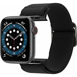 Spigen Sgp Spigen Lite Fit Bracelet Compatible avec Apple Watch Serie 7 45mm, 6/SE/5/4 44mm, 3/2/1 42mm - Noir