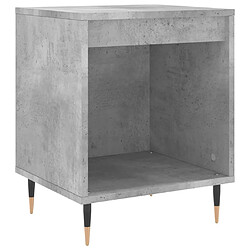 Acheter Maison Chic Lot de 2 Tables de chevet,Table de nuit,Table d'appoint pour salon gris béton 40x35x50 cm bois d’ingénierie -MN91070