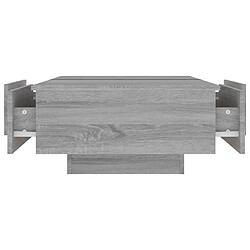 Acheter vidaXL Table basse Sonoma gris 90x60x31 cm Bois d'ingénierie