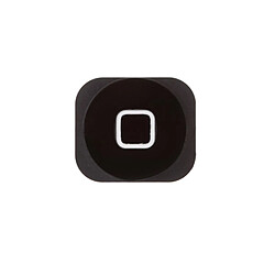 Visiodirect Bouton home central noir de remplacement pour iPhone 5 sans la nappe