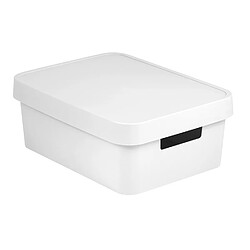 Boîte de rangement avec couvercle Curver Infinity 11L blanc