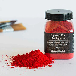 Avis Raphael Pigment pour création de peinture - pot 120 g - Rouge de Cadmium clair véritable