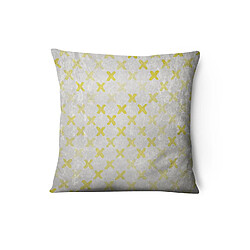 Homemania Housse de coussin en velours Spala - L. 43 x l. 43 cm - Jaune Home Mania - Housse de coussin en velours Spala - L. 43 x l. 43 cm - Jaune - Design