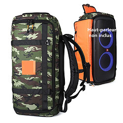 Sac de rangement pour haut-parleurs Sac à dos pour JBL PARTYBOX 310 - Camouflage 