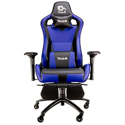 Talius Technology Caiman V2 Siège Gamer Bureau Hauteur Réglable Polyuréthane Métal Bleu Noir