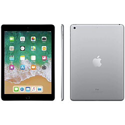 Apple iPad 6 (2018) 9,7'' 128Go Gris Sidéral - Reconditionné