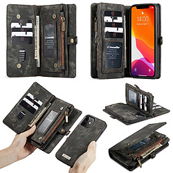 Universal Boîte à portefeuille en cuir pour téléphone portable 1112 Pro Max Mini XR XS Max X 666S 78 Plus Porte-cartes en cuir magnétique