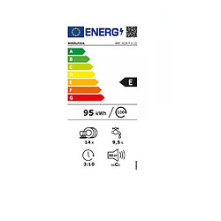 Lave-vaisselle 60cm 14 couverts 46db - wrfc3c26x - WHIRLPOOL