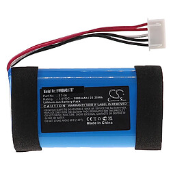 vhbw Batterie remplacement pour Sony ST-06 pour enceinte, haut-parleurs (3000mAh, 7,4V, Li-ion)