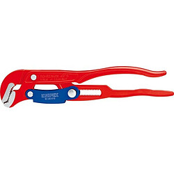 KNIPEX Clé serre-tubes pour tuyaux d'angle embouts S à réglage rapide, Pour Ø de tuyaux : 1.5/8 pouces, Long. 330 mm, Capacité de serrage 42 mm