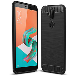 Asus Zenfone 5 LITE (ZC600KL) - Coque Protection arrière noire Carbone smartphone 2018 - Accessoires pochette XEPTIO : Exceptional case