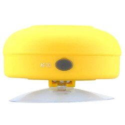 Wewoo Enceinte Bluetooth étanche jaune pour iPad / iPhone / autre téléphone portable Bluetooth, fonction mains libres, IPX4 V2.1 haut-parleur imperméable à l'eau, mini V2.1 pas cher