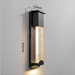 Avis Universal Applique imperméable hôtel hôtel balcon couloir allée lumière villa cour lumière LED induction cristal applique