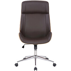 Non Chaise de bureau Varel simili cuir