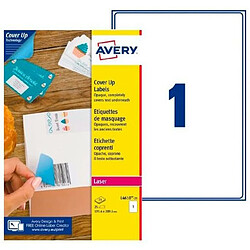 Etiquettes pour Imprimante Avery L4610 199,6 x 289,1 mm Blanc 25 Volets (5 Unités)