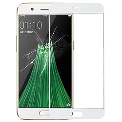 Wewoo Pièce Détachée Vitre Écran avant pour OPPO R11 Plus (blanc) 