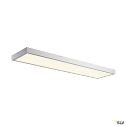 Plafonnier intérieur SLV PANEL, 1200x300mm, gris, LED, 45W, 4000K, variable 