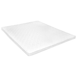 vidaXL Sur-matelas 180 x 200 cm Mousse froide Profil d'œuf 6 cm