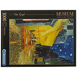 Clementoni Terrasse de cafA Van gogh la nuit - Puzzles de qualitA 1000 piAces pour adultes