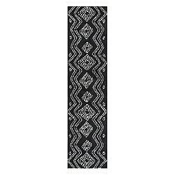 Hadorn Tapis shaggy 305x80 noir Frauenfeld Vaiana