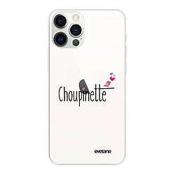 Evetane Coque iPhone 12/12 Pro souple silicone transparente