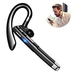 Elixir Oreillette Bluetooth pour téléphone portable, oreillette sans fil Bluetooth V5.1 avec microphone antibruit CVC 8.0 pour conduite/travail/bureau, compatible avec iPhone et Android