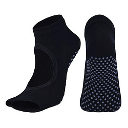 Chaussettes De Yoga Pour Femmes En Gymnase De Sport, Chaussettes Antidérapantes, Demi-embout Collant, Rose, Rouge