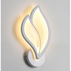 Stoex Applique Murale Led, Applique Murale Créative, Applique Murale Moderne en Acrylique Pour Chambre À Coucher, Couloir, Salon, Bureau - Blanc Chaud