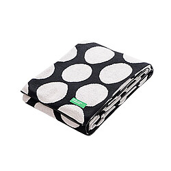 Couverture Benetton Noir Taupes 140 x 190 cm