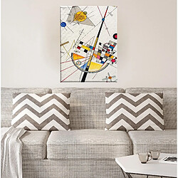 EPIKASA Impression sur Toile Kandinsky Delicate Tension