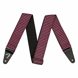 Houndstooth Strap Pink Fender