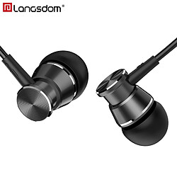 Acheter Wewoo Ecouteurs Basse Ecouteur pour Téléphone 3.5mm In-Ear Métal Écouteurs avec HD Mic pour xiaomi iPhone Samsung (M305 Noir)